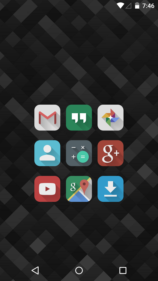 Lumos Dark Icon Pack MOD APK v2.3 (PAID,Patched) - Jojoy