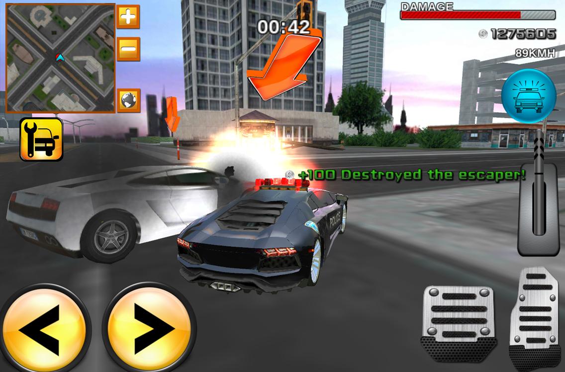Mad Police Driver Fury 3D