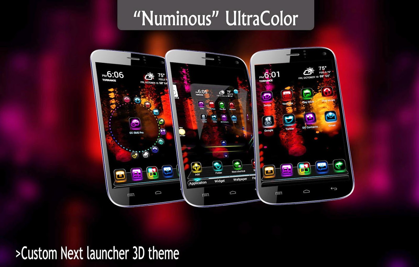 Next Launcher Theme UltraColor