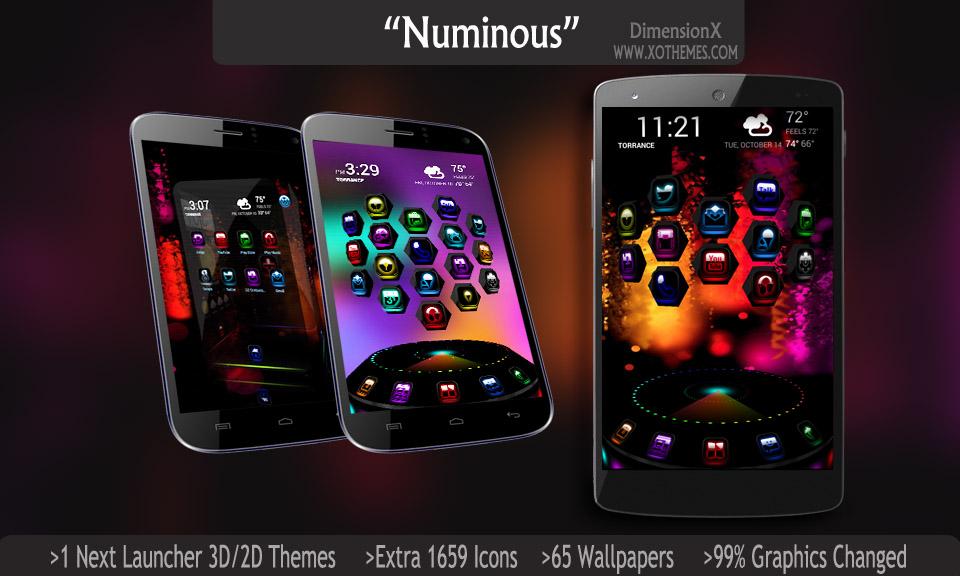 Next Launcher Theme UltraColor