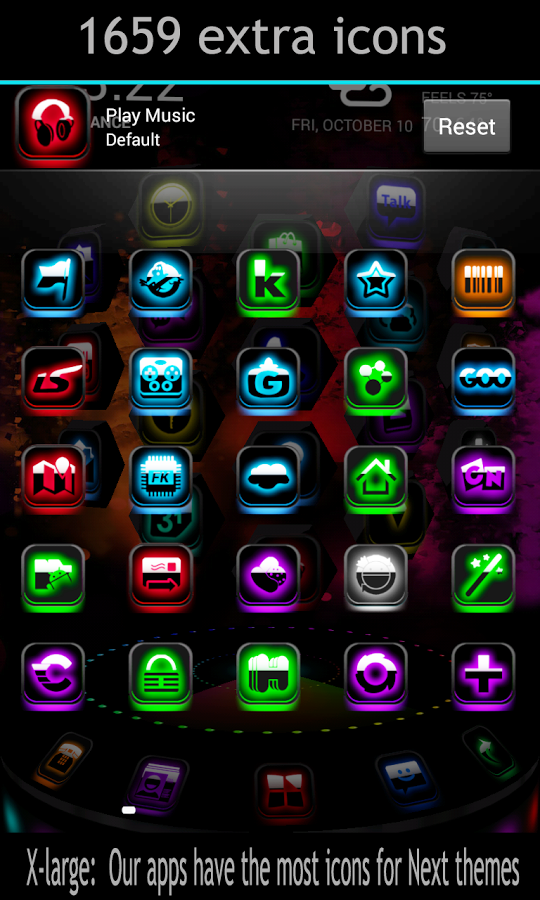 Next Launcher Theme UltraColor
