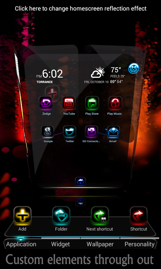 Next Launcher Theme UltraColor