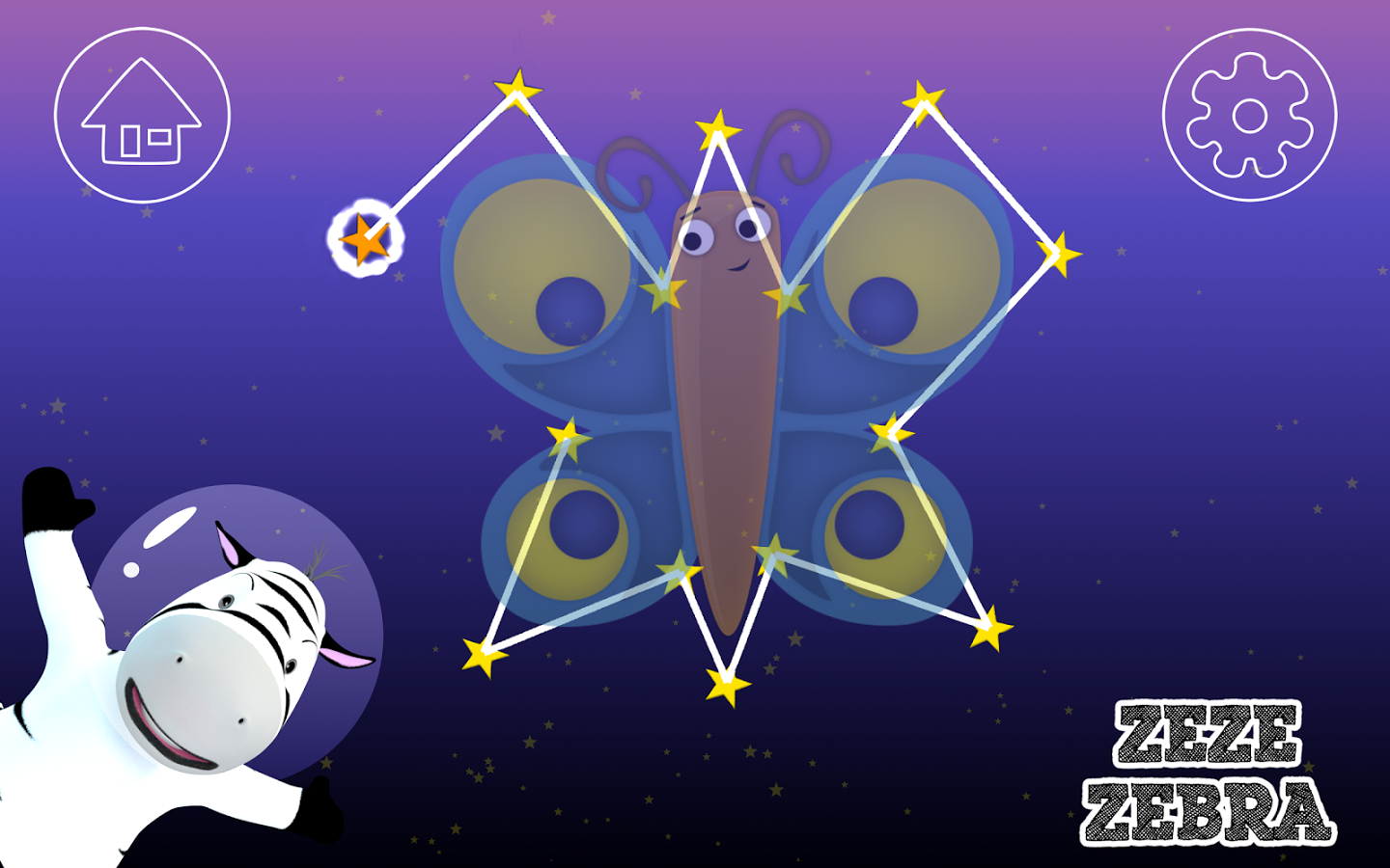 Nursery Rhymes game Zeze Zebra