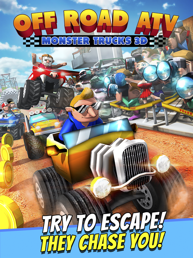 Off Road ATV Monster Trucks 3D