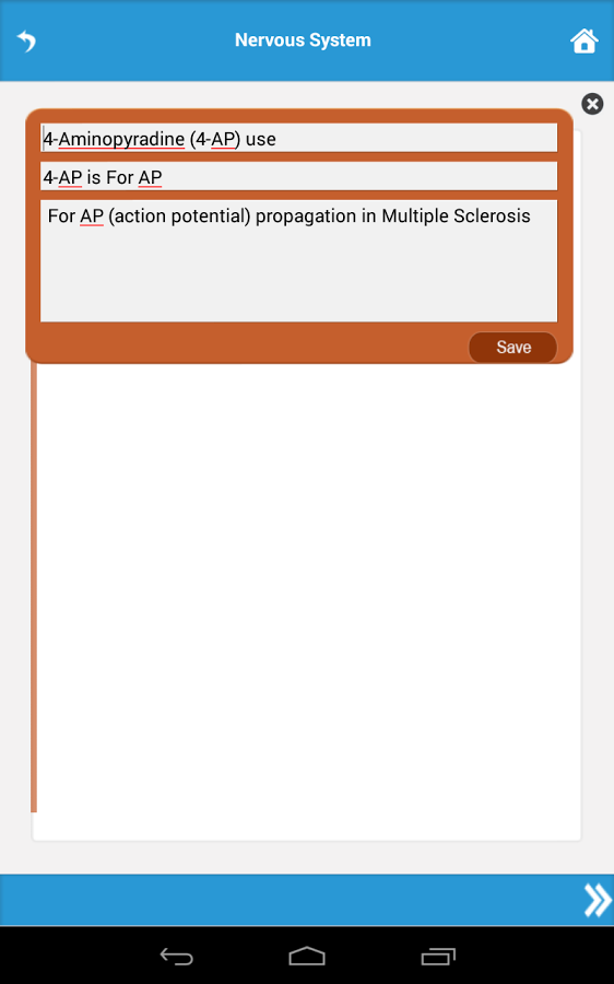 Pharmacology Mnemonics