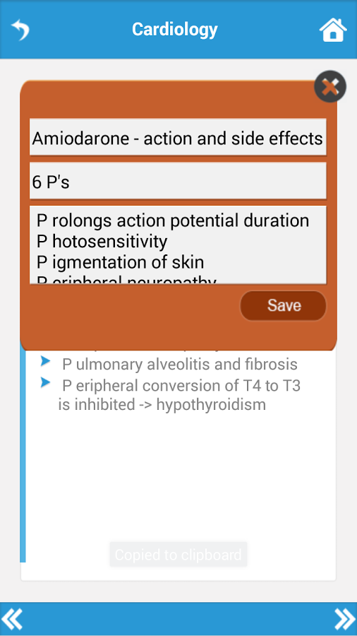 Pharmacology Mnemonics