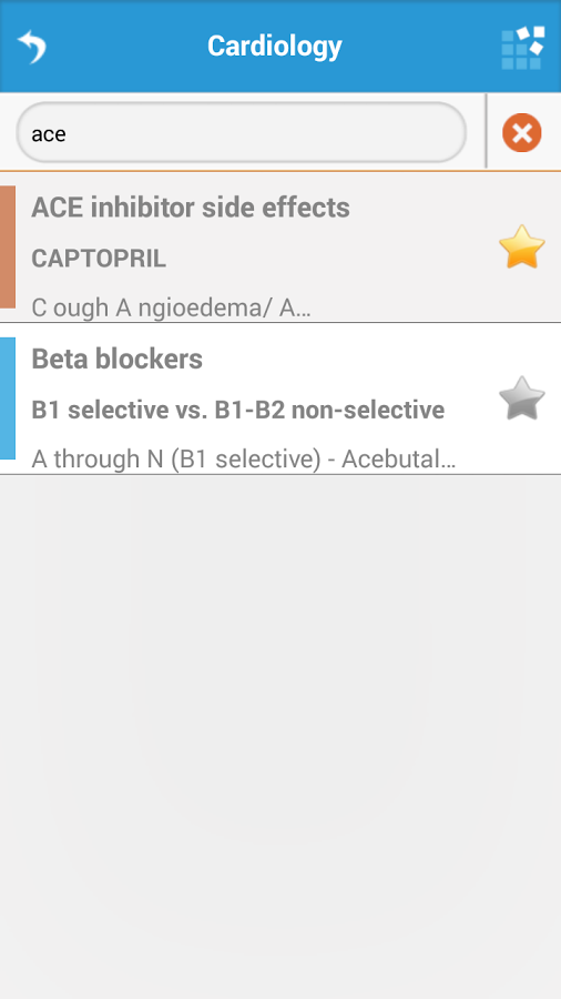 Pharmacology Mnemonics