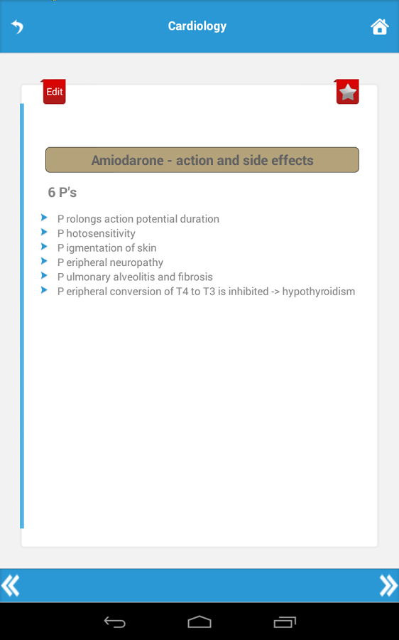 Pharmacology Mnemonics