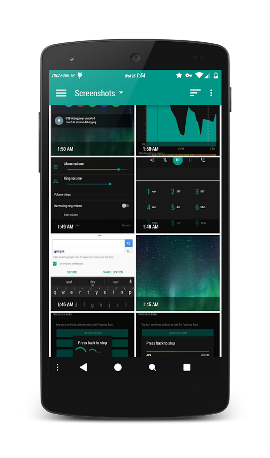 PitchBlack™(Emerald) CM12Theme