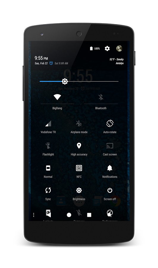 PitchBlack™(Oceon) CM12 Theme