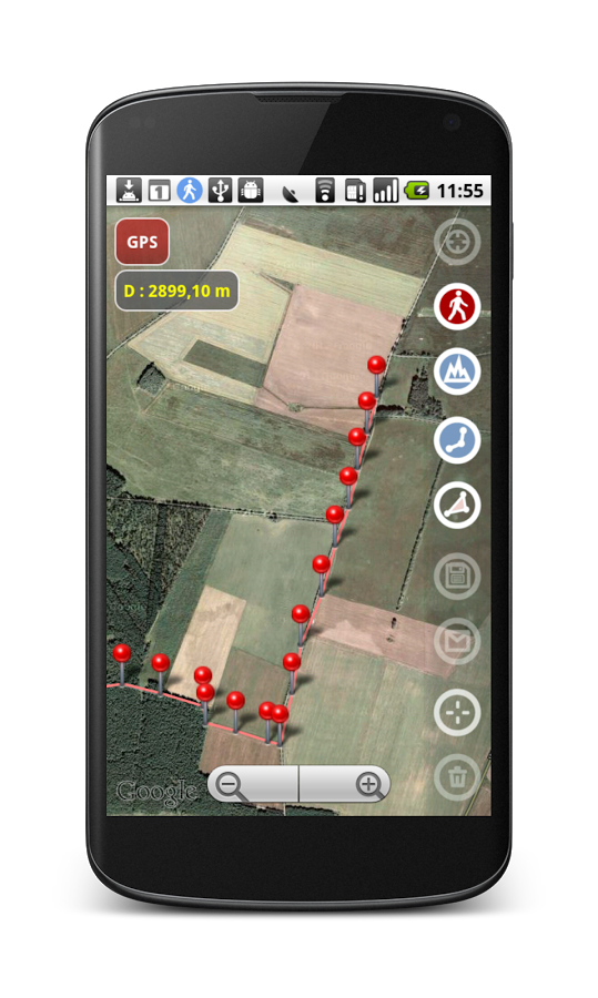 Planimeter - GPS area measure