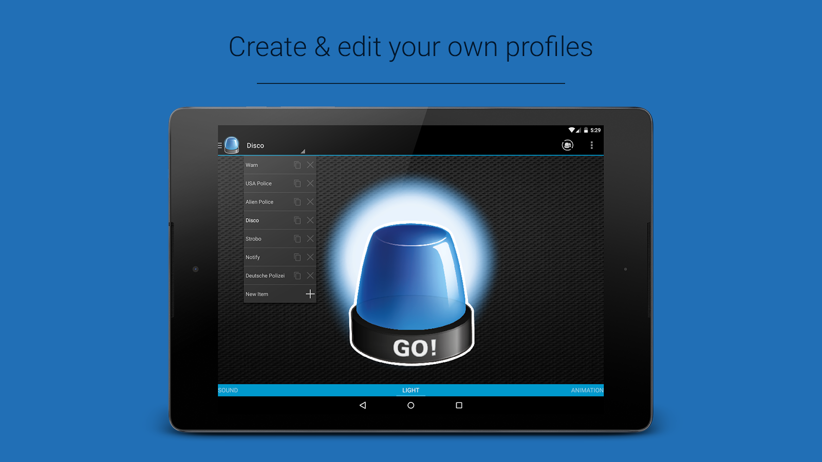 Police Lights & Sirens