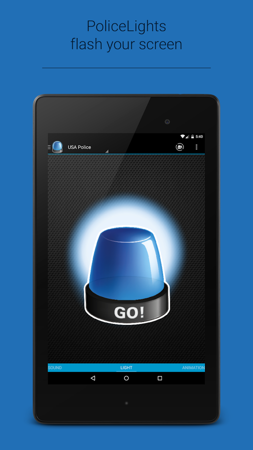 Police Lights & Sirens