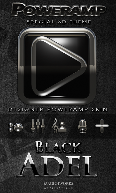 Poweramp skin Adel