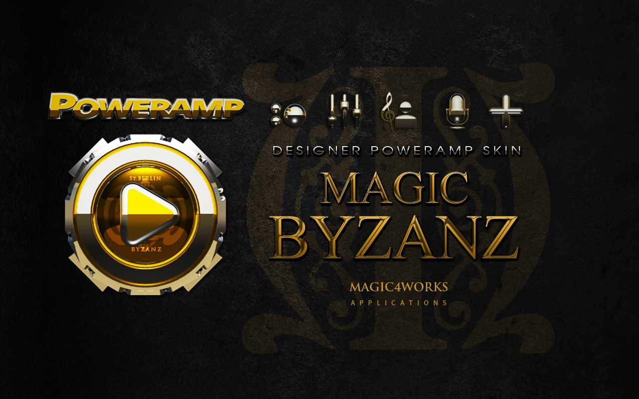 Poweramp skin Byzanz