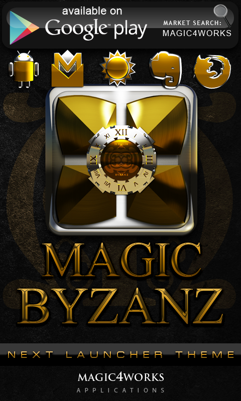 Poweramp skin Byzanz