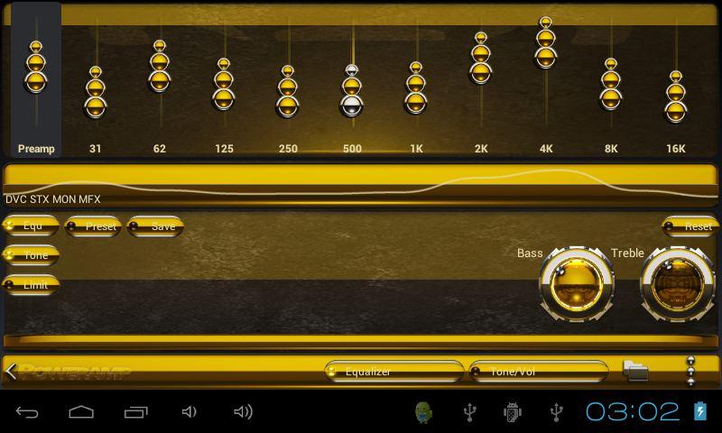 Poweramp skin Byzanz