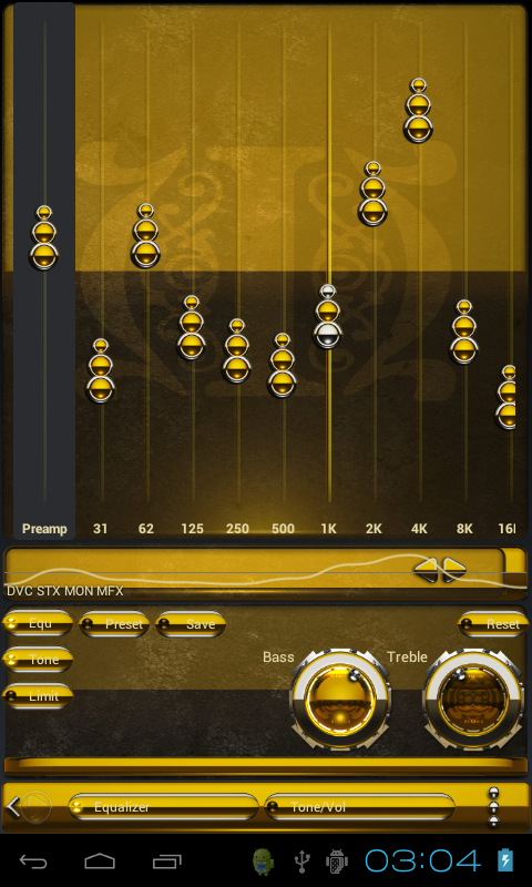 Poweramp skin Byzanz