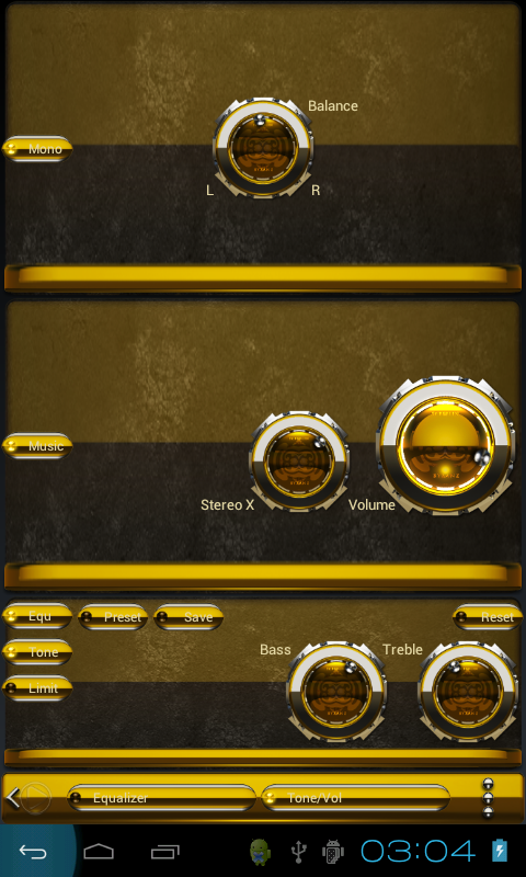 Poweramp skin Byzanz
