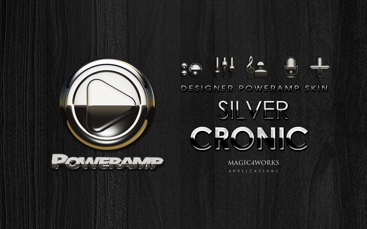 Poweramp skin Cronic