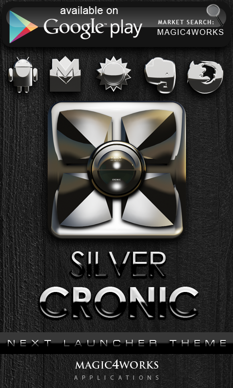 Poweramp skin Cronic