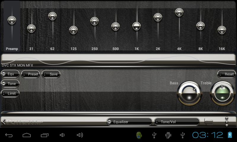 Poweramp skin Cronic
