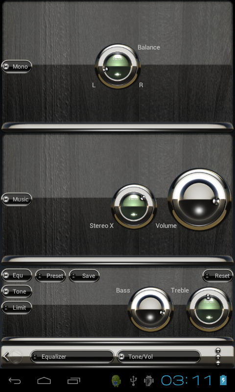 Poweramp skin Cronic