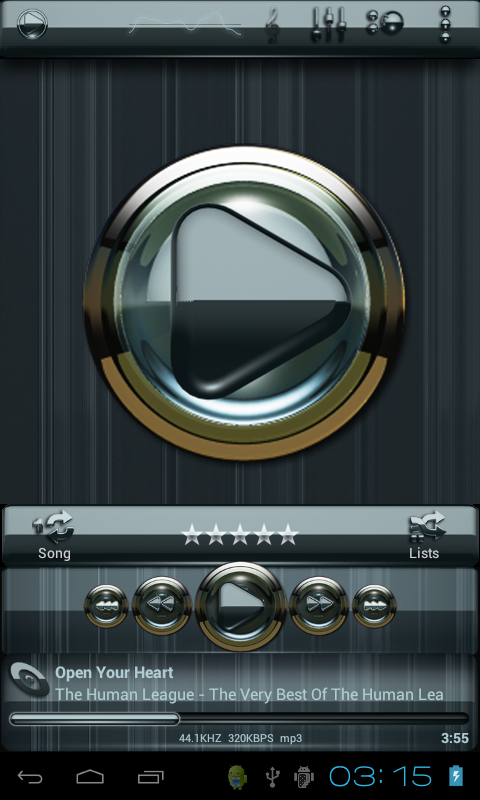 Poweramp skin Denver