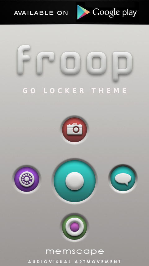 Poweramp skin Froop