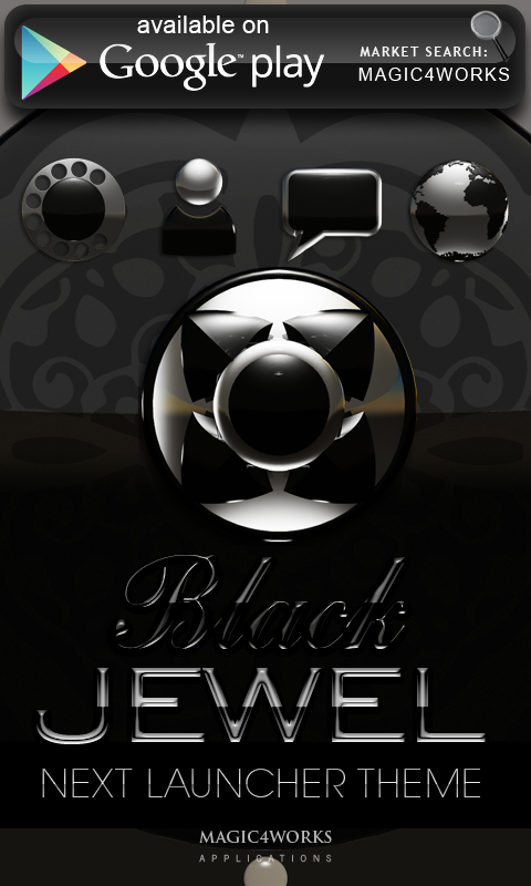 Poweramp skin Jewel