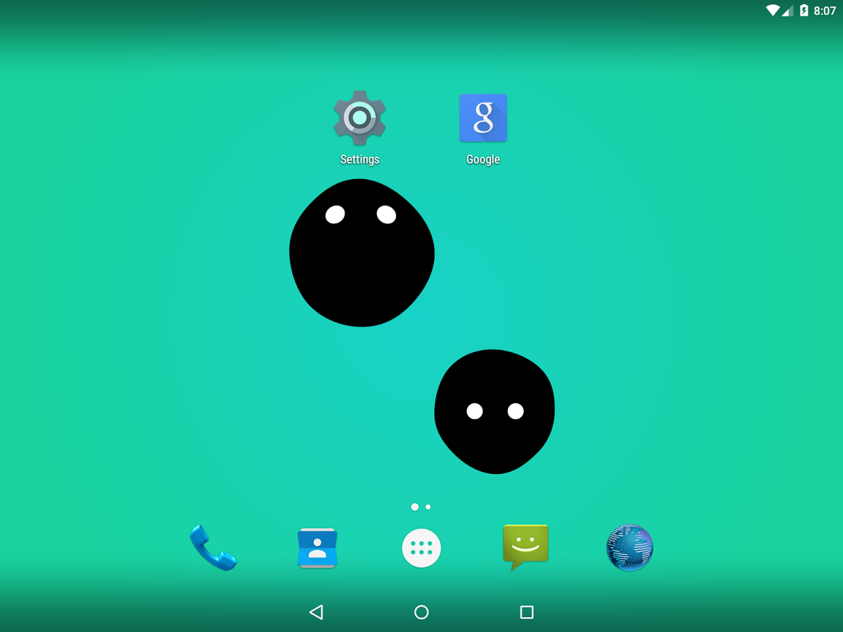 Scared Creature Live Wallpaper