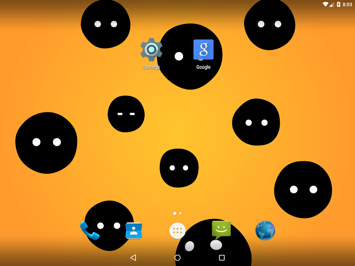 Scared Creature Live Wallpaper