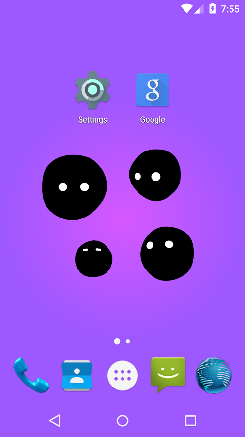 Scared Creature Live Wallpaper