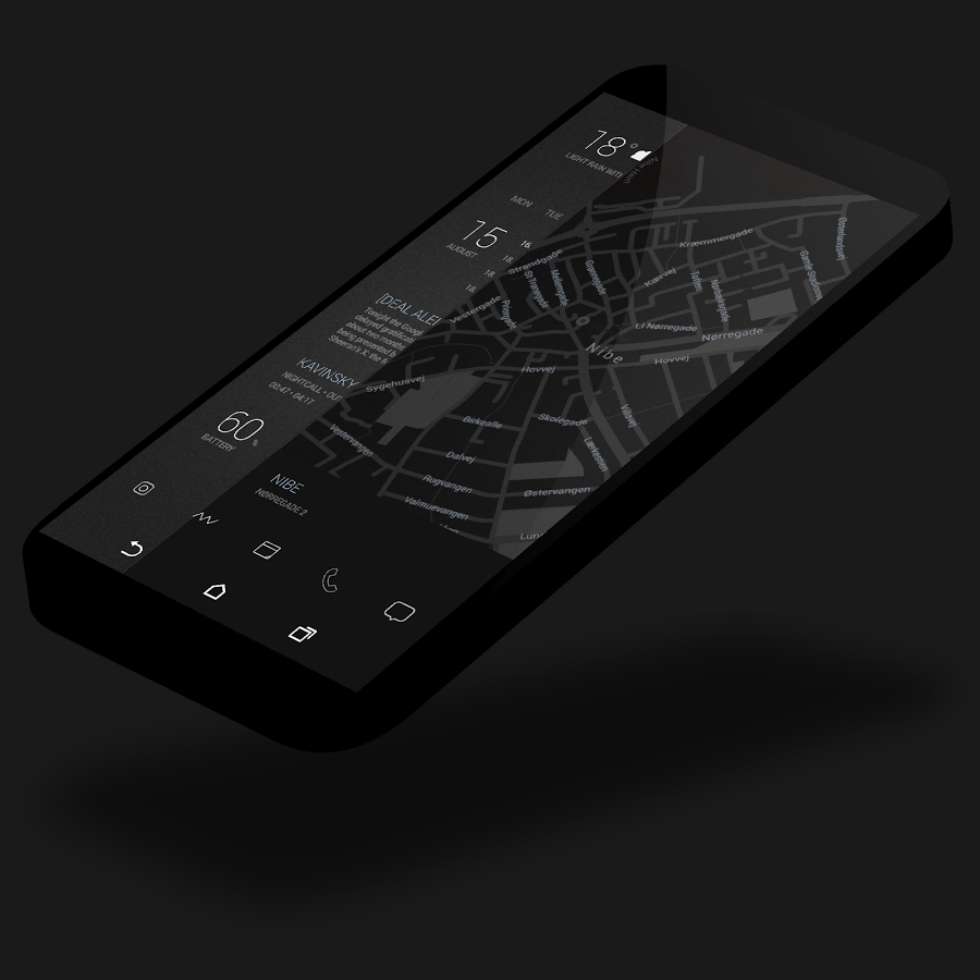 Slideline Glass for KLWP