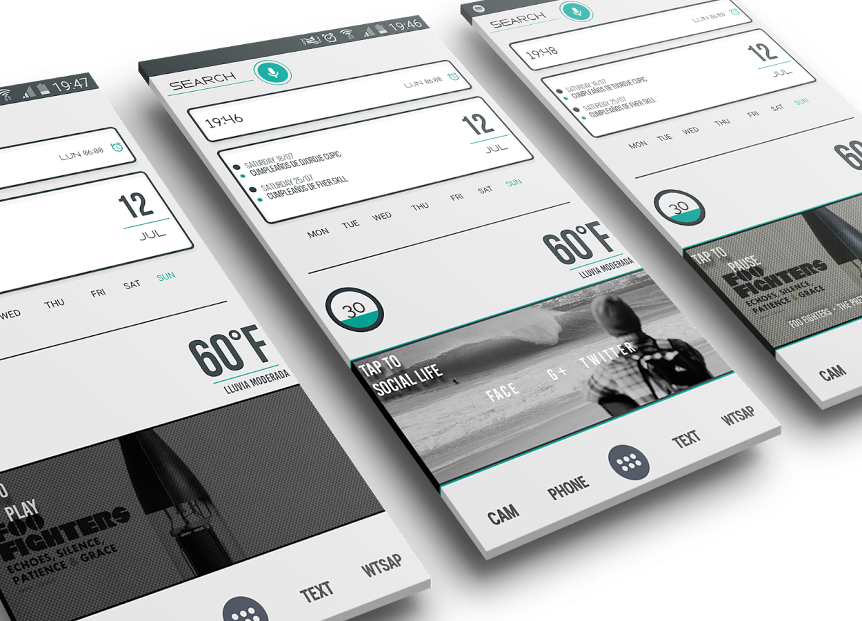 Social for Klwp