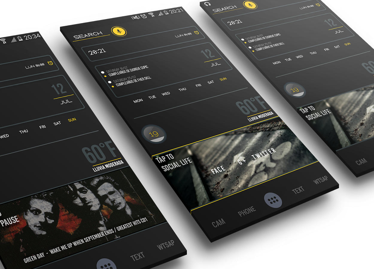 Social for Klwp