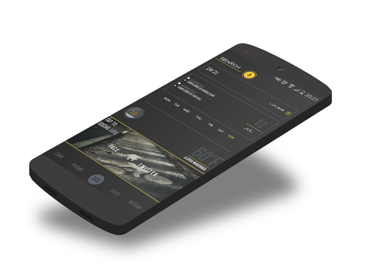 Social for Klwp
