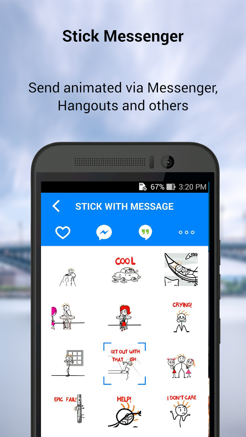 Stick for Messenger