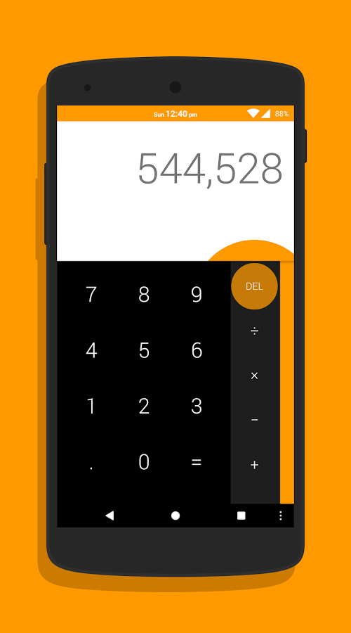 Strange Orange Dark CM12 Theme