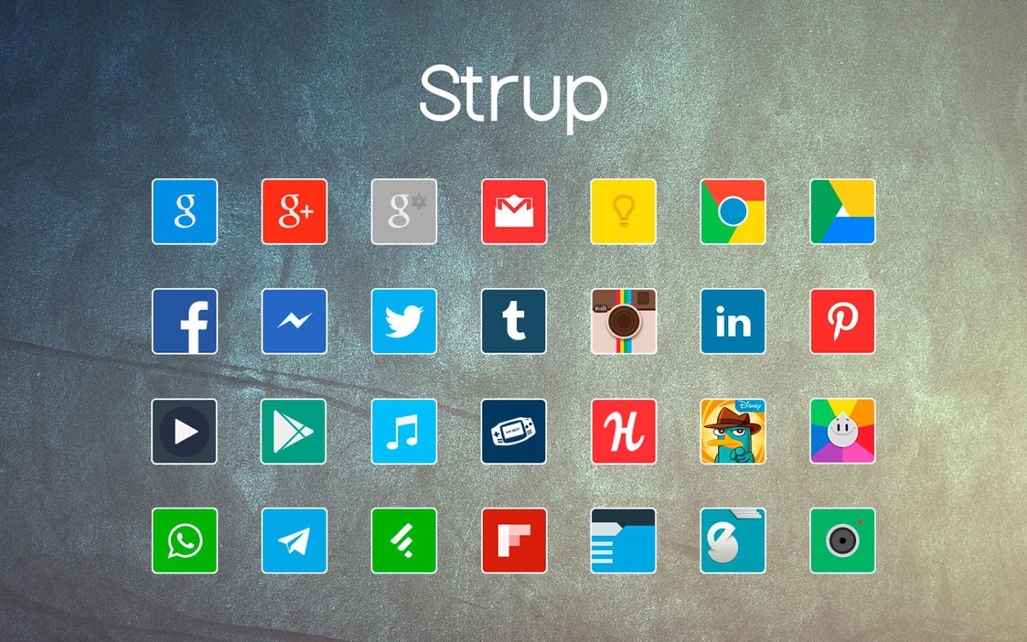 Strup - Icon Pack