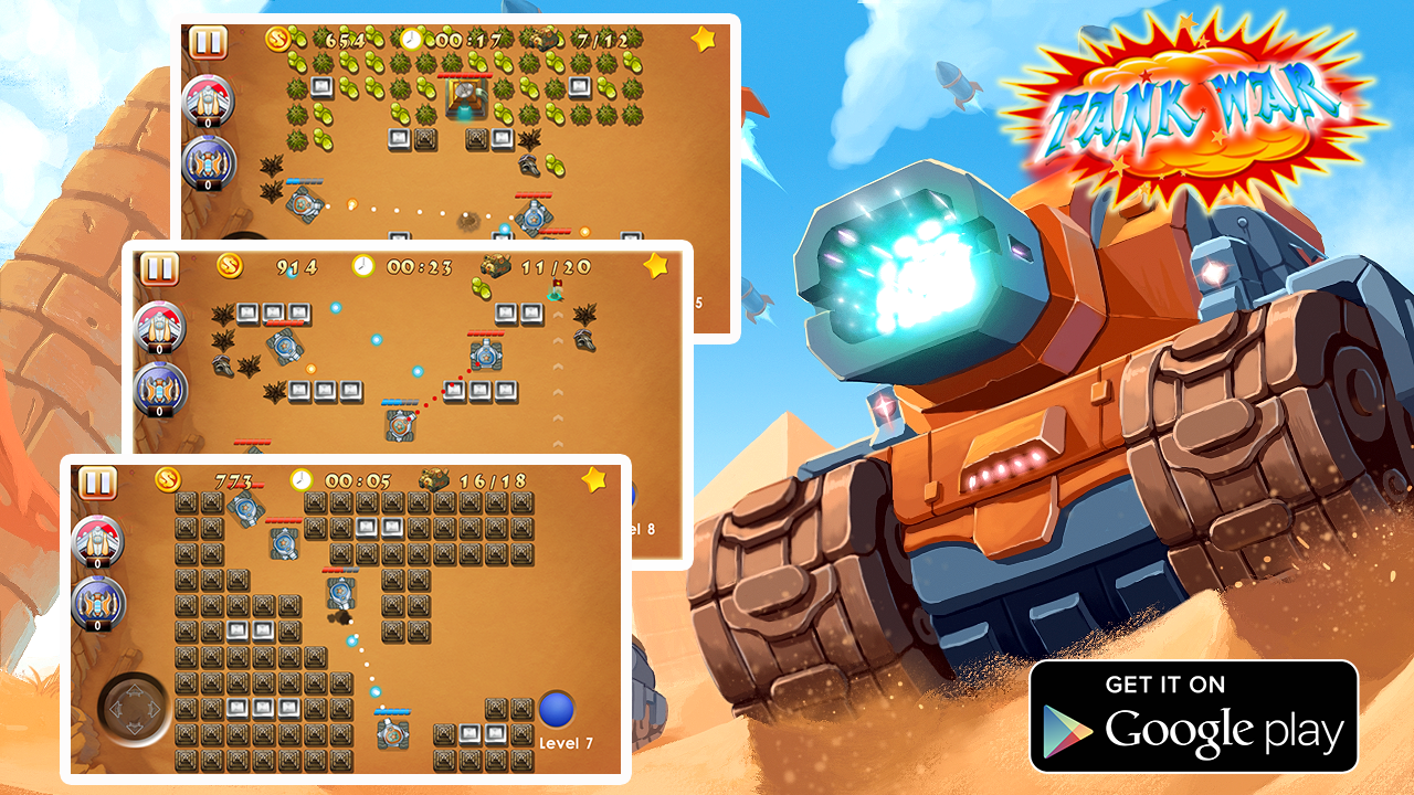 Tank War - Battle City (Mod Money) 