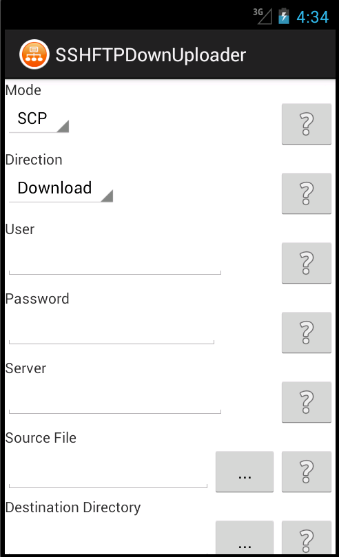 Tasker SSHFTPDownUploader