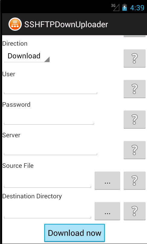 Tasker SSHFTPDownUploader