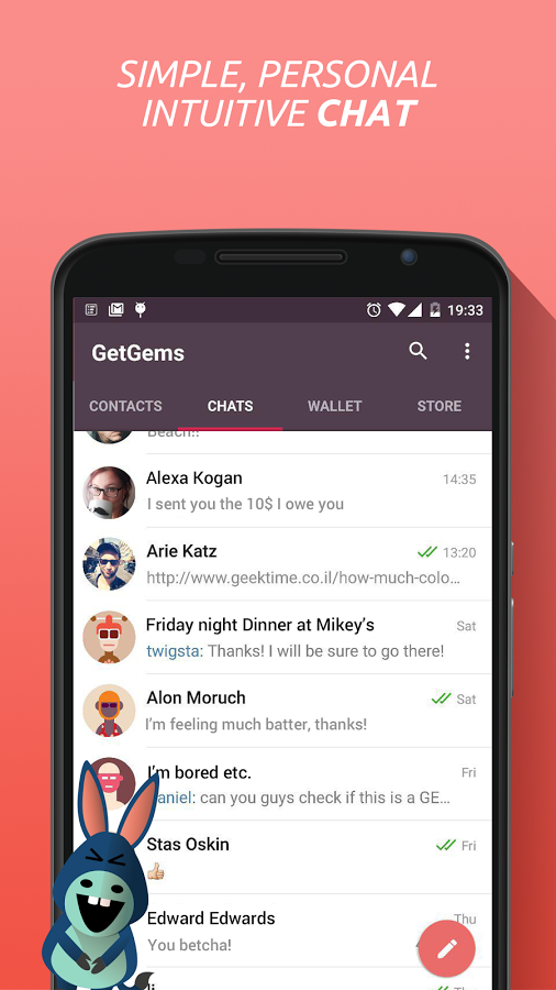 Telegram with GetGems