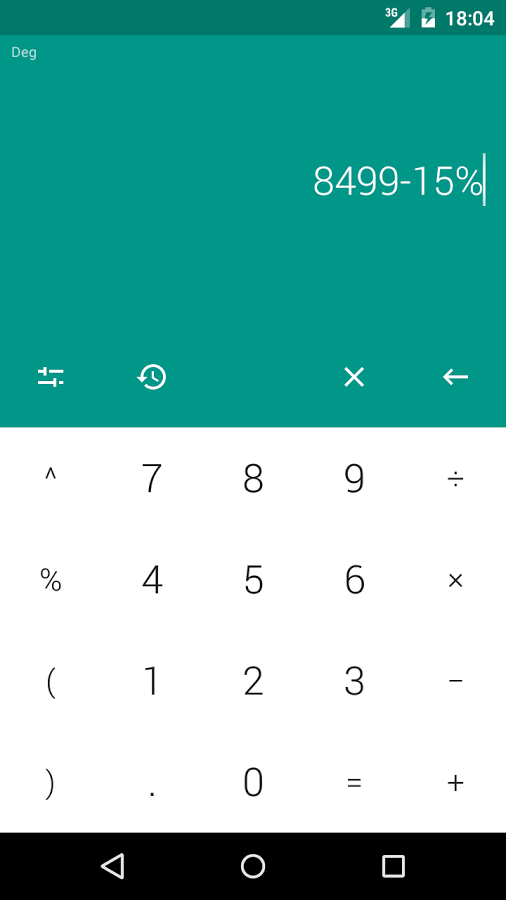Touch&Solve Calculator