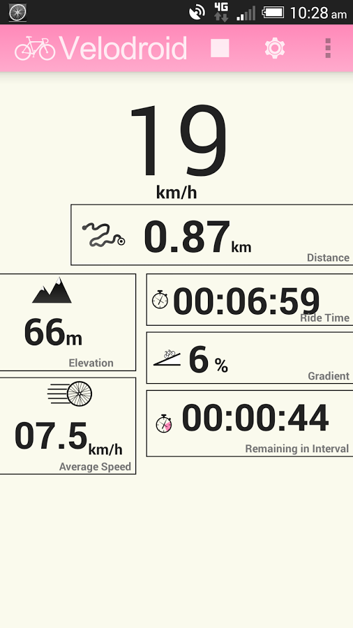 Velodroid GPS Bike Computer