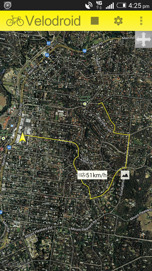 Velodroid GPS Bike Computer