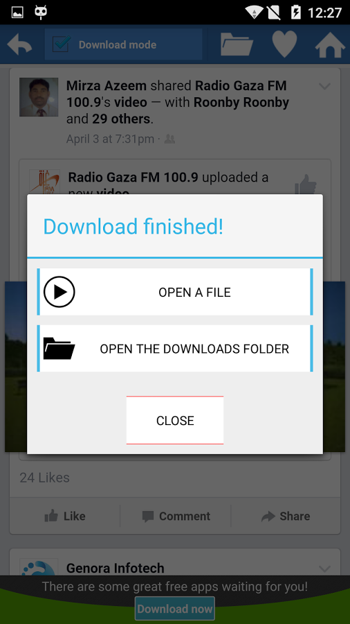 VideoLoader For Facebook Pro