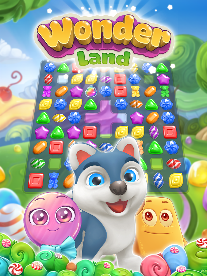 Wonderland: match-3 game