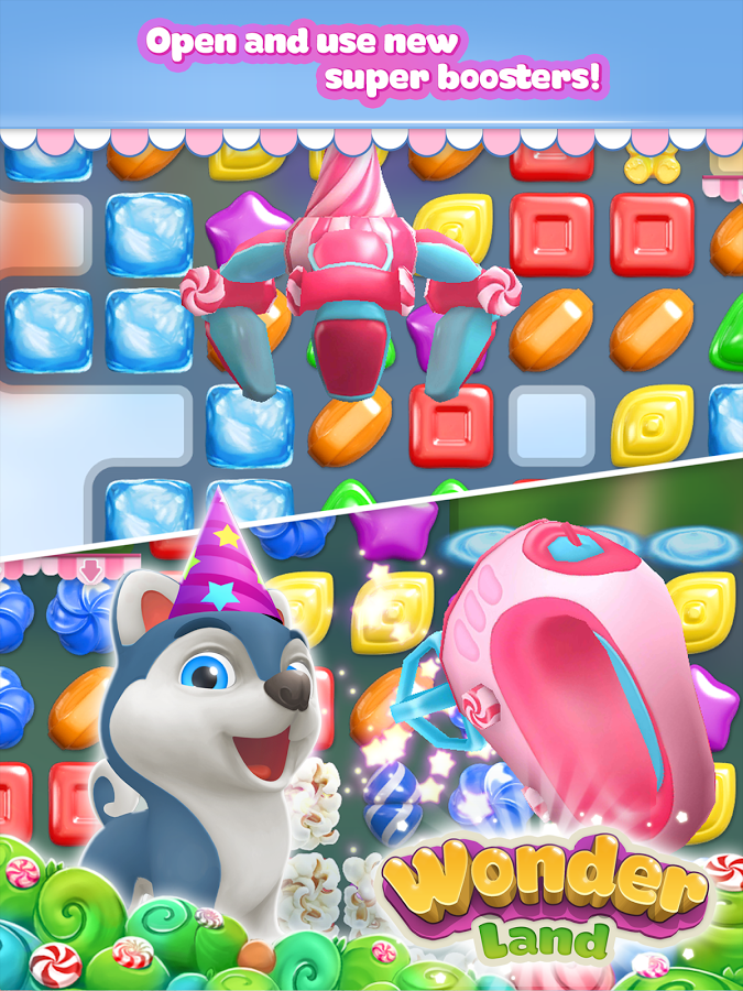 Wonderland: match-3 game